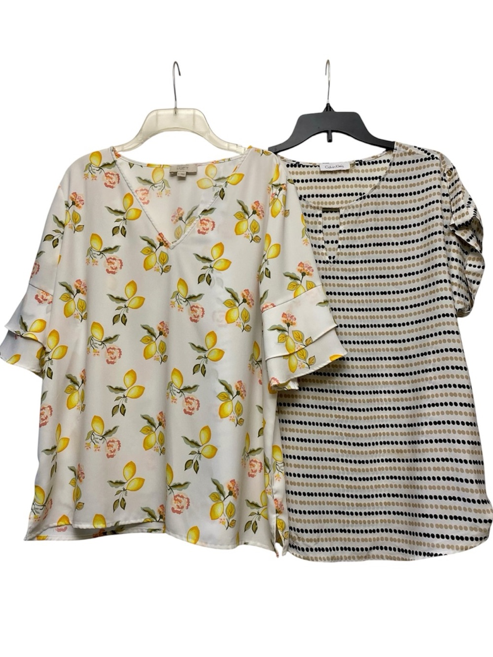Lot of Loft Outlet and Calvin Klein Blouses L